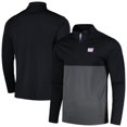 thumbnail image 1 of Men's Levelwear Black NHL 2023 Hockey Fights Cancer Pursue Logo Quarter-Zip Top, 1 of 3