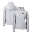 thumbnail image 1 of Women's Cutter & Buck  Gray Pitt Panthers Charter Eco Recycled Half-Zip Anorak Jacket, 1 of 3