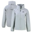 thumbnail image 1 of Women's Cutter & Buck Gray Pittsburgh Pirates City Connect Charter Eco Recycled Full-Zip Jacket, 1 of 1