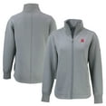 thumbnail image 1 of Women's Cutter & Buck Gray Richmond Flying Squirrels Roam Eco Recycled Full-Zip Jacket, 1 of 3