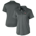thumbnail image 1 of Women's Cutter & Buck Gray Rutgers Scarlet Knights Prospect Textured Stretch Polo, 1 of 3