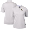 thumbnail image 1 of Women's Cutter & Buck Gray Salt Lake Bees Virtue DryTec Eco Pique Stripe Recycled Top, 1 of 3