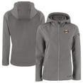 thumbnail image 1 of Women's Cutter & Buck Gray San Francisco Giants Evoke Eco Softshell Recycled Full-Zip Jacket, 1 of 3