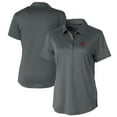 thumbnail image 1 of Women's Cutter & Buck Gray St. John's Red Storm Prospect Textured Stretch Polo, 1 of 3