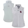thumbnail image 1 of Women's Cutter & Buck Gray St. Louis Cardinals  Charter Eco Recycled Full-Zip Vest, 1 of 3