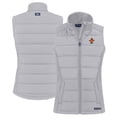 thumbnail image 1 of Women's Cutter & Buck  Gray Syracuse Orange Vault Evoke Hybrid Eco Softshell Recycled Full-Zip Vest, 1 of 3