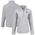 thumbnail image 1 of Women's Cutter & Buck  Gray Tennessee Titans Hunts Point Eco Half-Snap Sweatshirt, 1 of 3