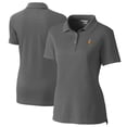 thumbnail image 1 of Women's Cutter & Buck  Gray Tennessee Volunteers Vault DryTec Advantage Tri-Blend Pique Womens Polo, 1 of 3