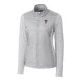 thumbnail image 1 of Women's Cutter & Buck Gray Texas Tech Red Raiders Stealth Full-Zip Jacket, 1 of 1