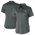 thumbnail image 1 of Women's Cutter & Buck Gray Vanderbilt Commodores Vault DryTec Prospect Textured Stretch Polo, 1 of 3