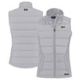 thumbnail image 1 of Women's Cutter & Buck  Gray Vanderbilt Commodores Vault Evoke Hybrid Eco Softshell Recycled Full-Zip Vest, 1 of 3