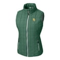 thumbnail image 1 of Women's Cutter & Buck Green Baylor Bears Rainier Full-Zip Puffer Vest, 1 of 1