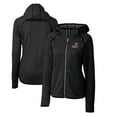 thumbnail image 1 of Women's Cutter & Buck Heather Charcoal Arizona State Sun Devils Mainsail Sweater-Knit Full-Zip Hoodie, 1 of 3