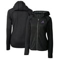 thumbnail image 1 of Women's Cutter & Buck Heather Charcoal Atlanta Braves City Connect Mainsail Full-Zip Hooded Jacket, 1 of 1
