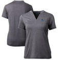 thumbnail image 1 of Women's Cutter & Buck Heather Charcoal Creighton Bluejays Forge Blade V-Neck Top, 1 of 3