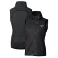 thumbnail image 1 of Women's Cutter & Buck Heather Charcoal Seattle Mariners City Connect Mainsail Sweater-Knit Full-Zip Asymmetrical Vest, 1 of 1