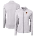 thumbnail image 1 of Women's Cutter & Buck  Heather Gray Baltimore Orioles Adapt Eco Knit Raglan Full-Zip Jacket, 1 of 3