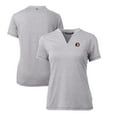 thumbnail image 1 of Women's Cutter & Buck Heather Gray Florida State Seminoles Forge Stretch Blade V-Neck Top, 1 of 3