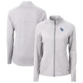 thumbnail image 1 of Women's Cutter & Buck  Heather Gray Tampa Bay Rays Adapt Eco Knit Raglan Full-Zip Jacket, 1 of 3