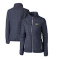 thumbnail image 1 of Women's Cutter & Buck Heather Navy Drexel Dragons Rainier Eco Insulated Puffer Full-Zip Jacket, 1 of 3