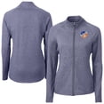 thumbnail image 1 of Women's-Cutter & Buck  Heather Navy FC Cincinnati Adapt Eco Knit Hybrid Recycled Raglan Full-Zip Jacket, 1 of 3