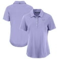 thumbnail image 1 of Women's Cutter & Buck Lavender Cincinnati Bengals Coastline Epic Comfort Eco Recycled Polo, 1 of 3