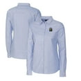 thumbnail image 1 of Women's Cutter & Buck Light Blue FIU Panthers Oxford Stretch Long Sleeve Button-Up Shirt, 1 of 3