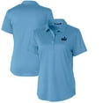 thumbnail image 1 of Women's Cutter & Buck Light Blue Old Dominion Monarchs Vault Prospect Textured Stretch Polo, 1 of 3