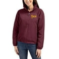thumbnail image 1 of Women's Cutter & Buck Maroon Arizona State Sun Devils Charter Eco Recycled Full-Zip Jacket, 1 of 2