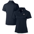thumbnail image 1 of Women's Cutter & Buck Navy Arizona Diamondbacks Americana Logo DryTec Genre Textured Solid Polo, 1 of 3