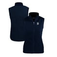 thumbnail image 1 of Women's Cutter & Buck  Navy Detroit Tigers Cascade Eco Sherpa Fleece Full-Zip Vest, 1 of 3