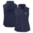thumbnail image 1 of Women's Cutter & Buck  Navy ETSU Buccaneers Vault Charter Eco Recycled Full-Zip Vest, 1 of 3