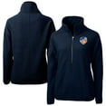thumbnail image 1 of Women's Cutter & Buck Navy FC Cincinnati Cascade Eco Fleece Pullover Jacket, 1 of 3
