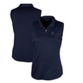 thumbnail image 1 of Women's Cutter & Buck Navy Georgetown Hoyas Forge Stretch Sleeveless Polo, 1 of 3