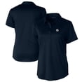 thumbnail image 1 of Women's Cutter & Buck Navy Georgetown Hoyas Prospect Textured Stretch Polo, 1 of 3