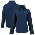 thumbnail image 1 of Women's Cutter & Buck  Navy Indianapolis Colts Hunts Point Eco Half-Snap Sweatshirt, 1 of 3