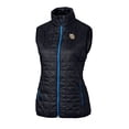 thumbnail image 1 of Women's Cutter & Buck Navy Marquette Golden Eagles Eco Full-Zip Puffer Vest, 1 of 1