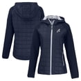 thumbnail image 1 of Women's Cutter & Buck  Navy Reno Aces Rainier Primaloft Eco Raglan Full-Zip Hybrid Jacket, 1 of 3
