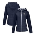 thumbnail image 1 of Women's Cutter & Buck Navy San Diego Chargers Helmet Logo Rainier Primaloft Eco Full-Zip Hybrid Jacket, 1 of 3