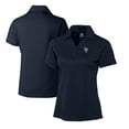thumbnail image 1 of Women's Cutter & Buck  Navy Scranton Wilkes-Barre RailRiders CB DryTec Genre Textured Solid Polo, 1 of 3