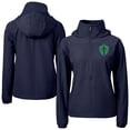 thumbnail image 1 of Women's-Cutter & Buck  Navy Seattle Sounders FC Charter Eco Recycled Full-Zip Anorak Jacket, 1 of 3