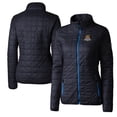 thumbnail image 1 of Women's Cutter & Buck Navy Toledo Mud Hens Rainier Primaloft Eco Full-Zip Jacket, 1 of 3