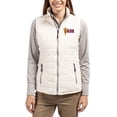 thumbnail image 1 of Women's Cutter & Buck Oatmeal Arizona State Sun Devils Rainier PrimaLoft- Eco Insulated Full-Zip Puffer Vest, 1 of 2