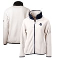 thumbnail image 1 of Women's Cutter & Buck Oatmeal Binghamton Rumble Ponies Cascade Eco Sherpa Full-Zip Fleece Jacket, 1 of 3