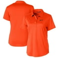 thumbnail image 1 of Women's Cutter & Buck  Orange Idaho State Bengals  DryTec Prospect Textured Stretch Polo, 1 of 3