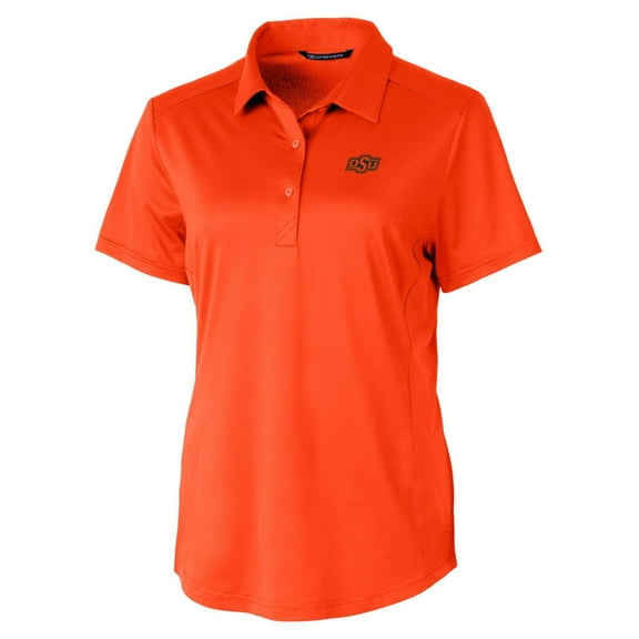 Women's Cutter & Buck Orange Oklahoma State Cowboys Prospect Polo