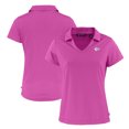 thumbnail image 1 of Women's Cutter & Buck  Pink Kansas City Chiefs Daybreak Eco Recycled V-Neck Polo, 1 of 3