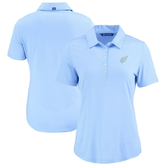 Women's Cutter & Buck Powder Blue Arizona Cardinals Coastline Epic Comfort Eco Recycled Polo