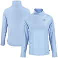 thumbnail image 1 of Women's Cutter & Buck Powder Blue Cincinnati Bengals Coastline Epic Comfort Eco Recycled Funnel Neck Pullover Top, 1 of 3