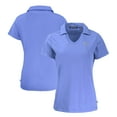 thumbnail image 1 of Women's Cutter & Buck  Purple Denver Broncos Daybreak Eco Recycled V-Neck Polo, 1 of 3